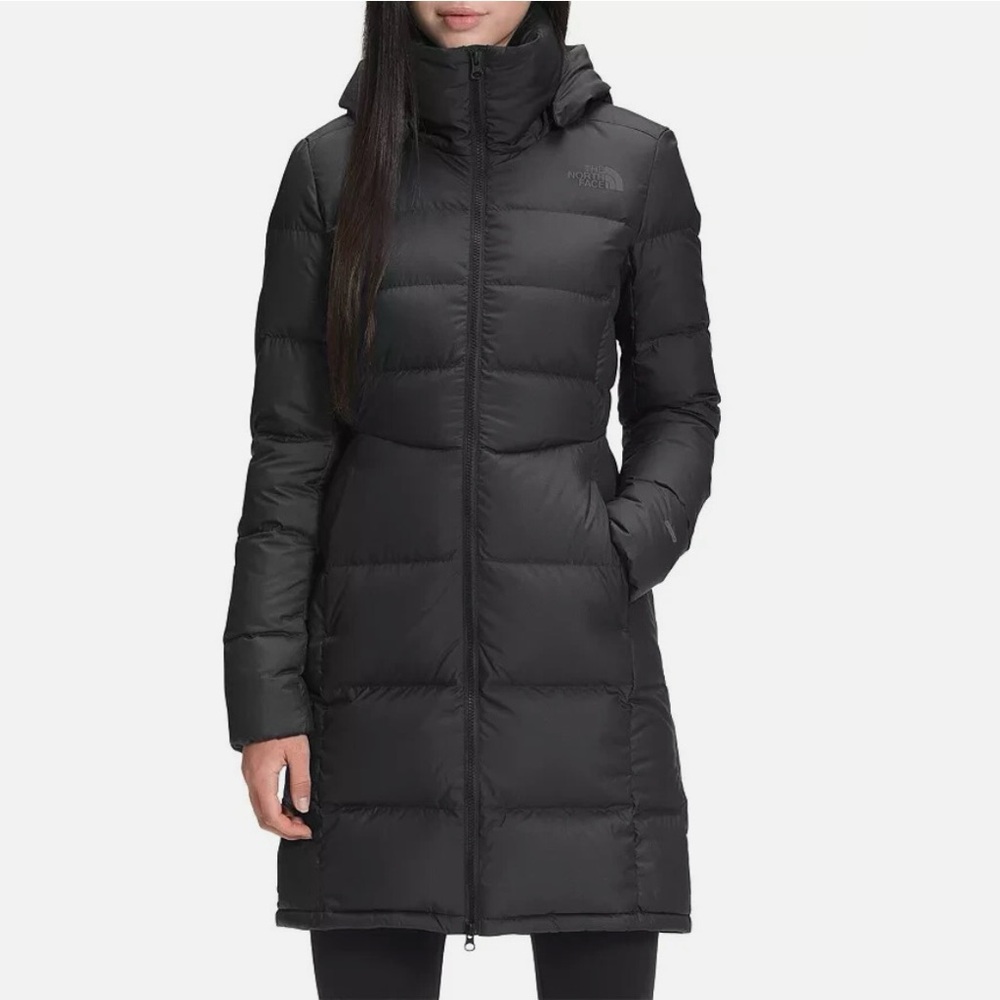 The North Face Metropolis Down Hooded Parka Black  Size 2X